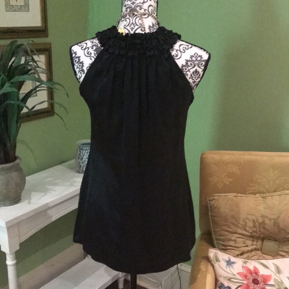 Silk deep v top - Picture 4 of 7